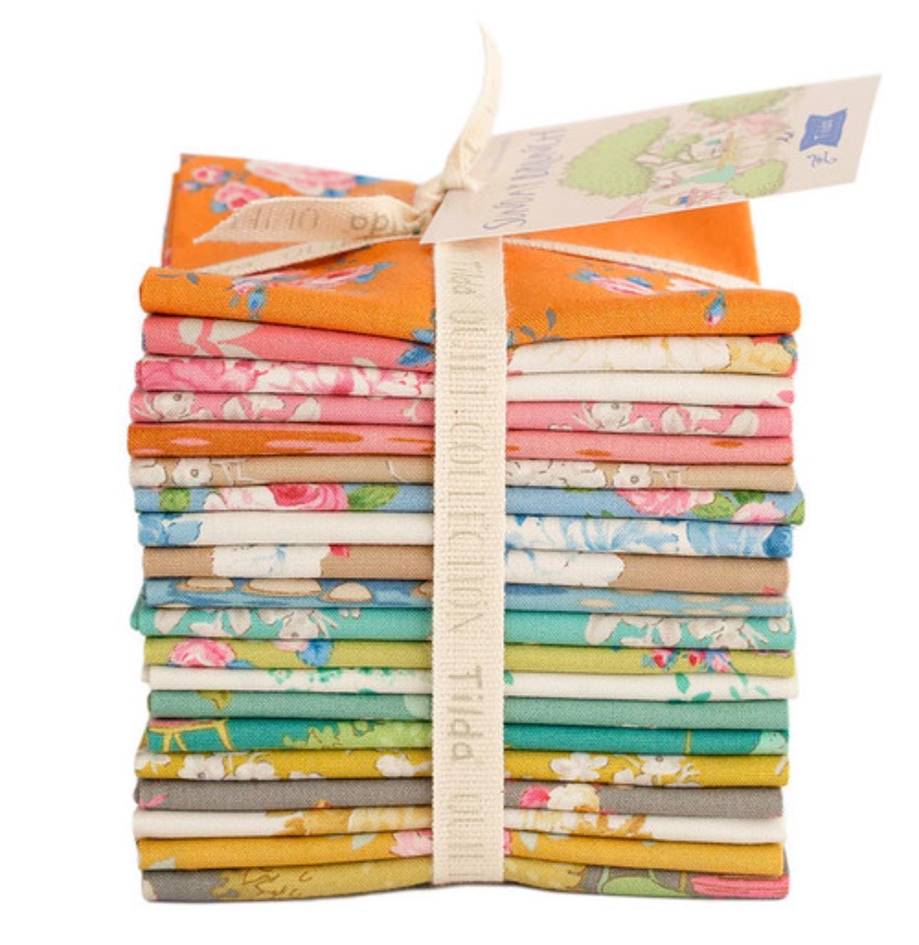 Tilda Sunday Brunch Fat Eighths Bundle 20 count 20” x 11” #TIL300228