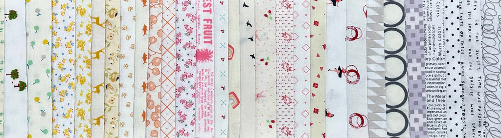 5" Charm Squares Low Volume Background Light Ditsy Dainty Repro Retro 50 Fabrics 2 of each